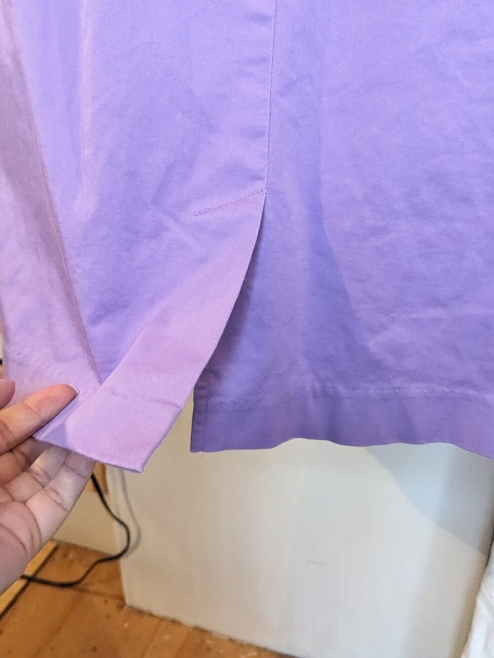 J.W. Treci Purple Sheath Dress Sz 12 - Picture 6 of 6